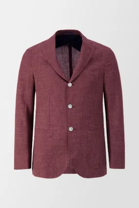 Barba Napoli Burgundy Jimmy Blazer