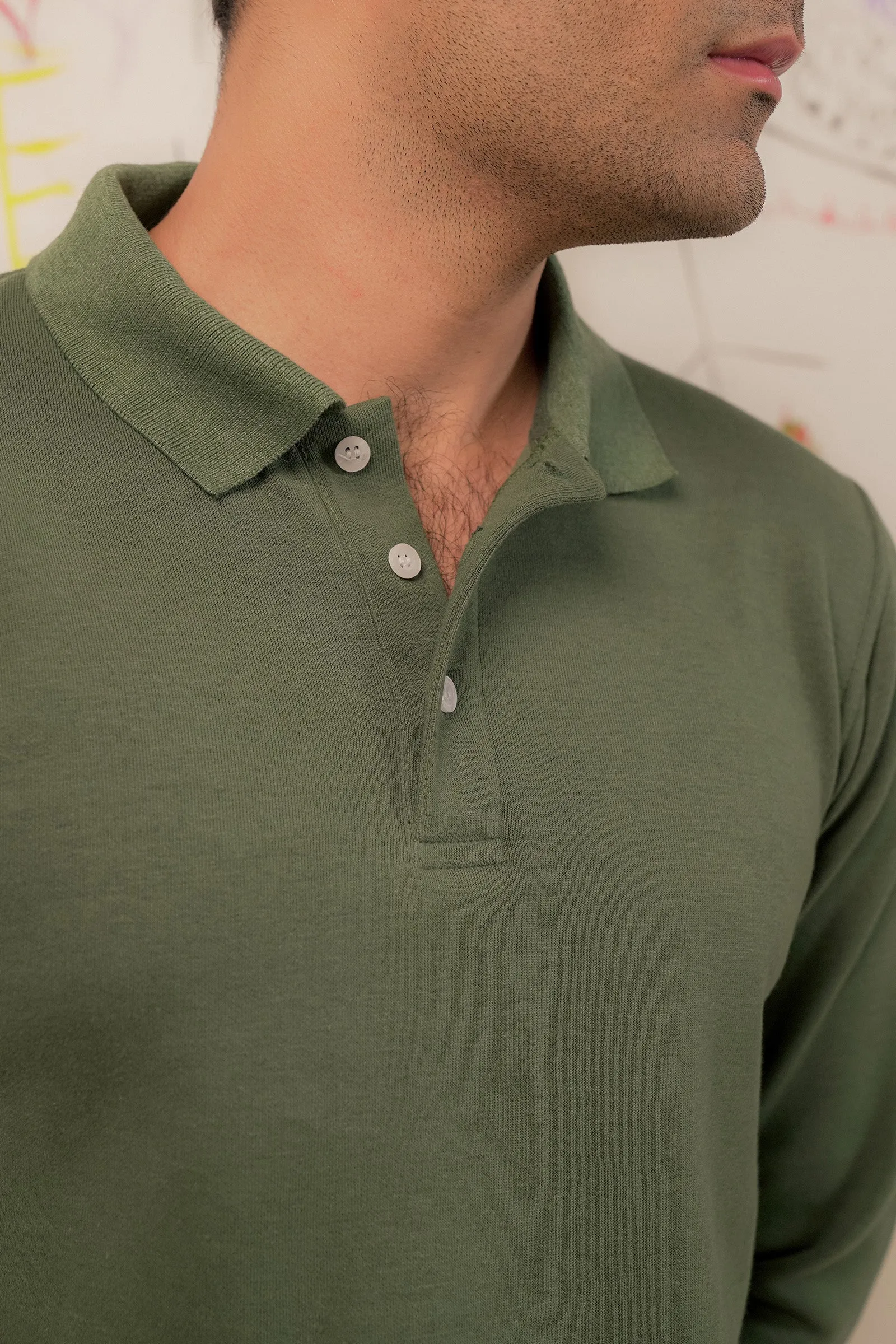 Basic Ribbed Polo