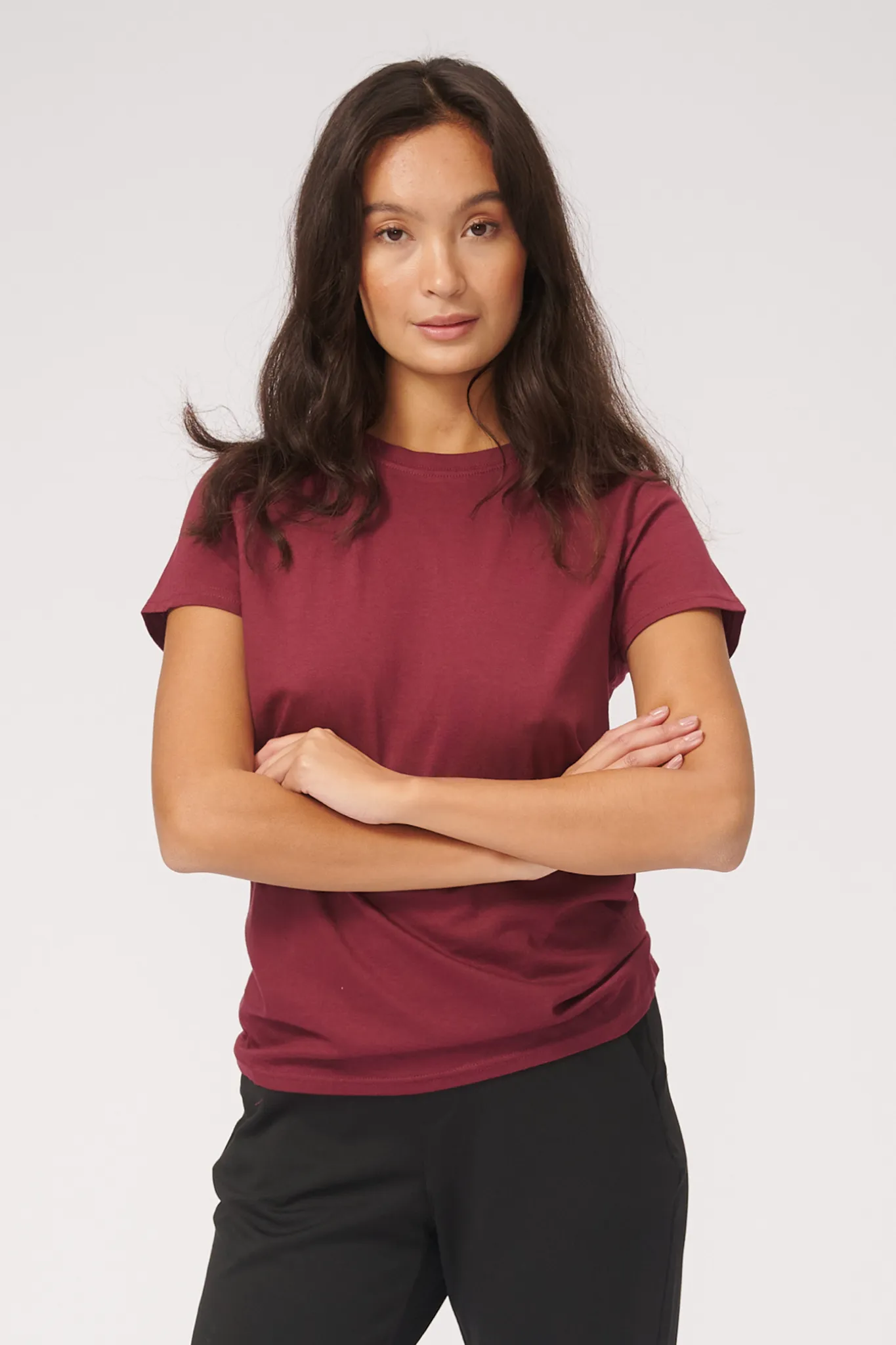 Basic T-shirt - Bordeaux