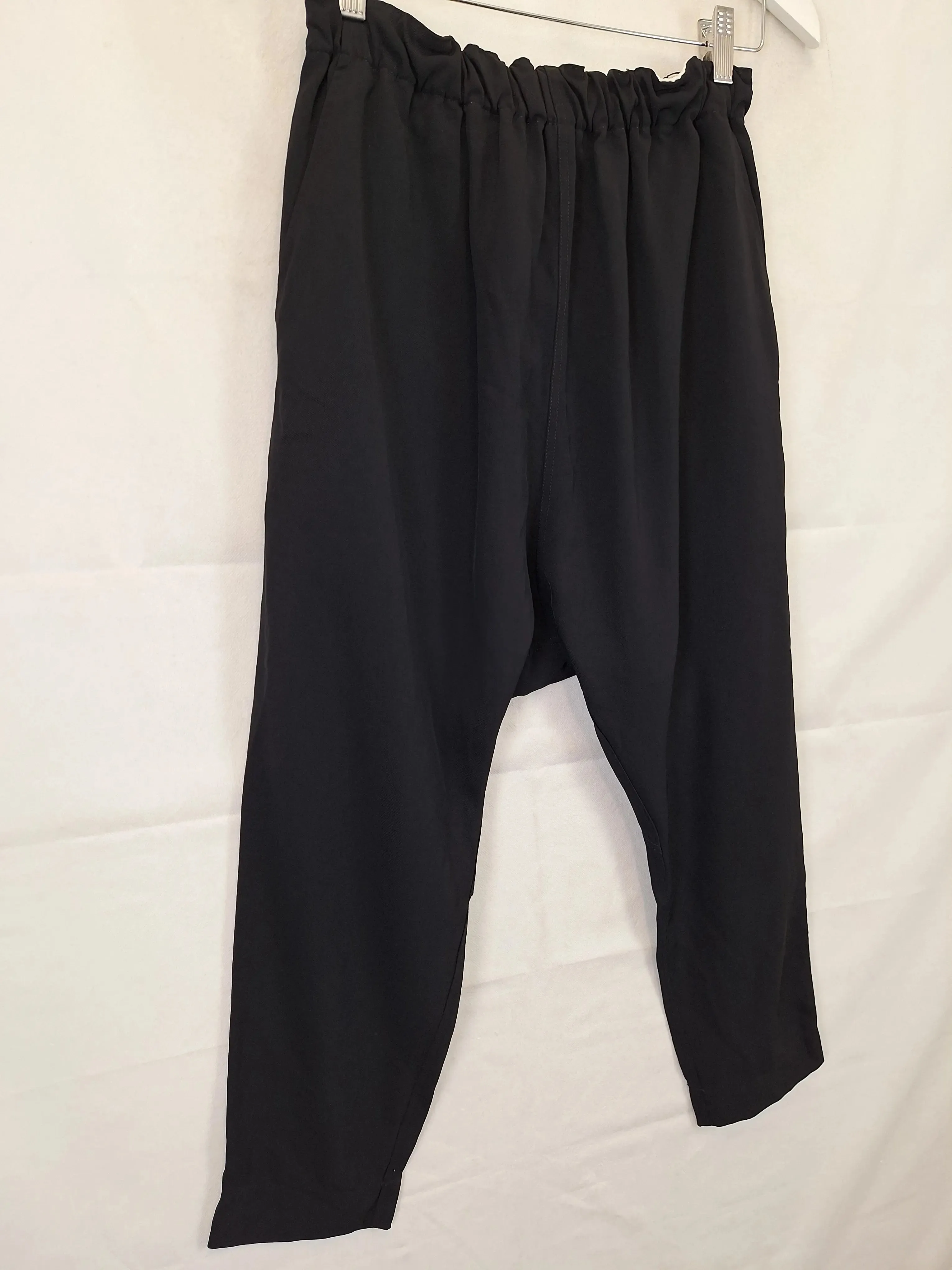 Bassike Comfy Drop Crotch  Pants Size S