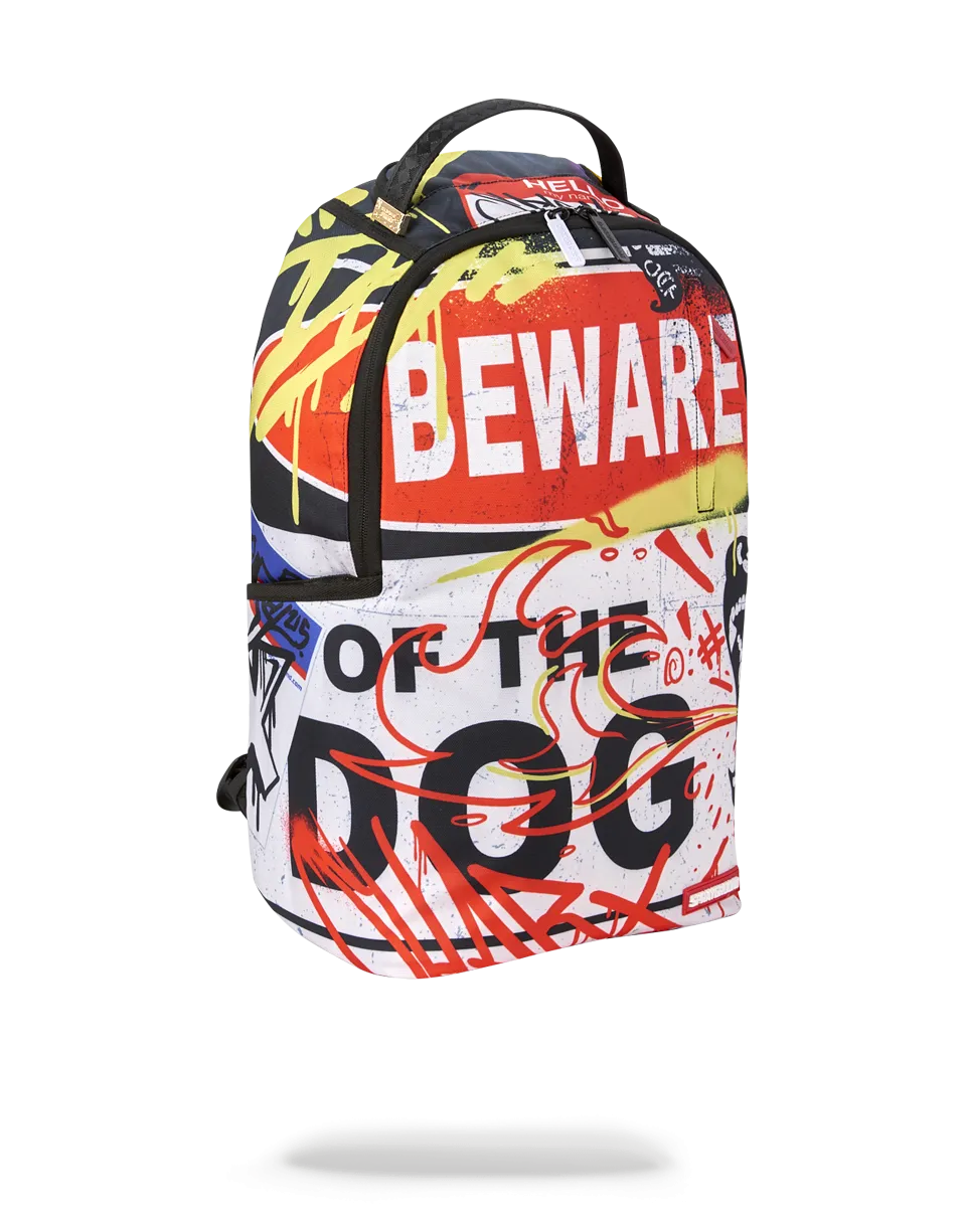 BEWARE OF THE DOG BACKPACK