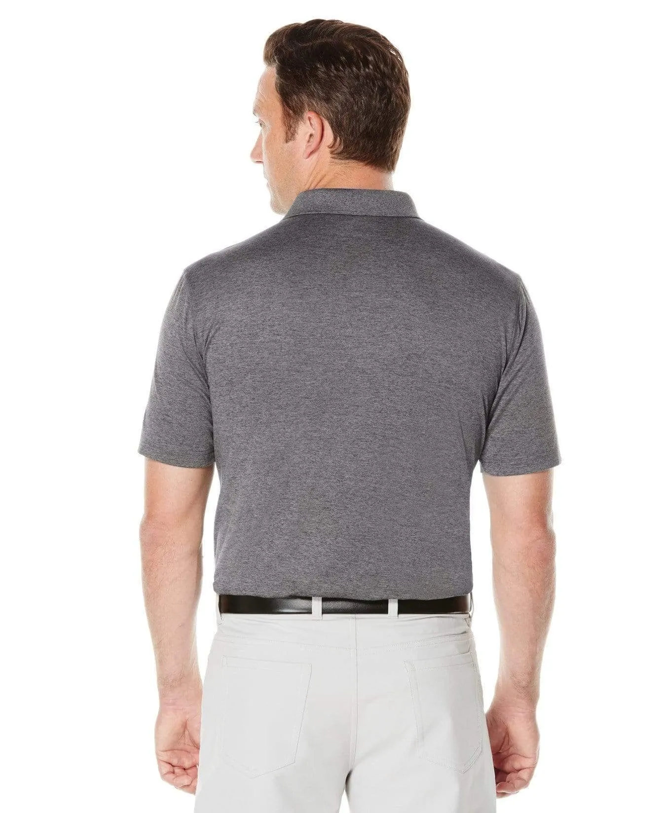 Big & Tall Performance Heathered Polo