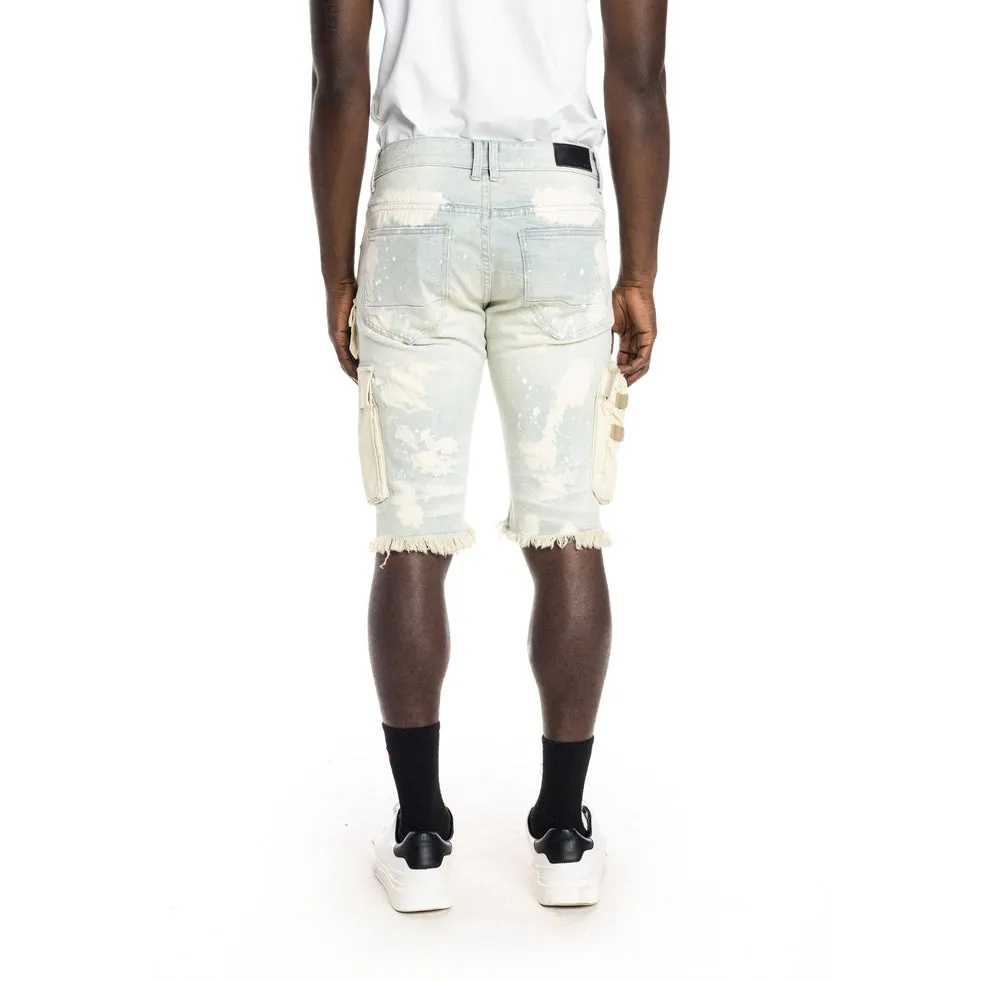 Big and Tall - Utility Fashion Jean Shorts - Norwich Blue