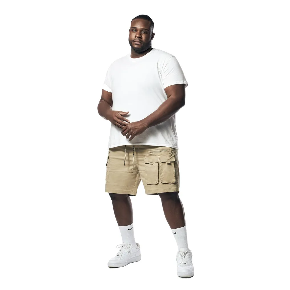 Big and Tall - Utility Twill Lounge Shorts