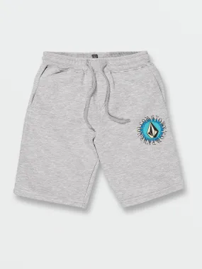 Big Boys Booker Fleece Shorts - Athletic Heather