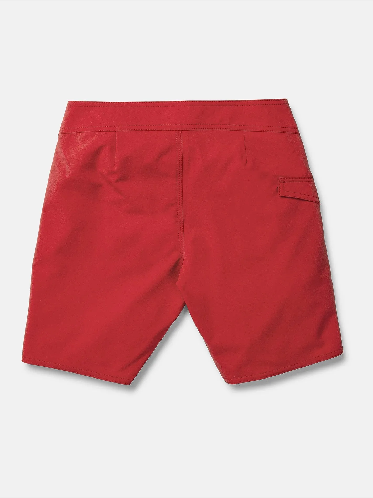 Big Boys Lido Solid Mod-Tech Trunks - Ribbon Red