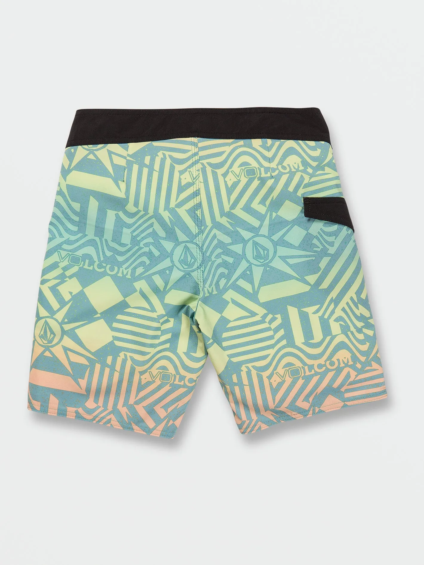 Big Boys Mod-Tech Ringer Trunks - Shadow Lime