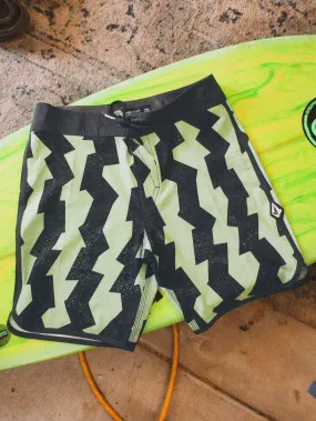 Big Boys Mod Wanderer Scallop Trunks - Green Tea