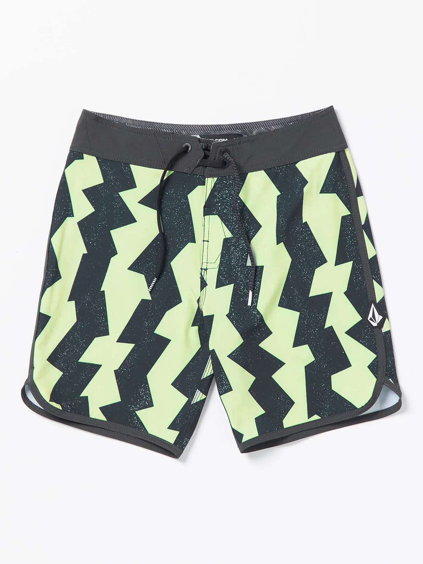 Big Boys Mod Wanderer Scallop Trunks - Green Tea