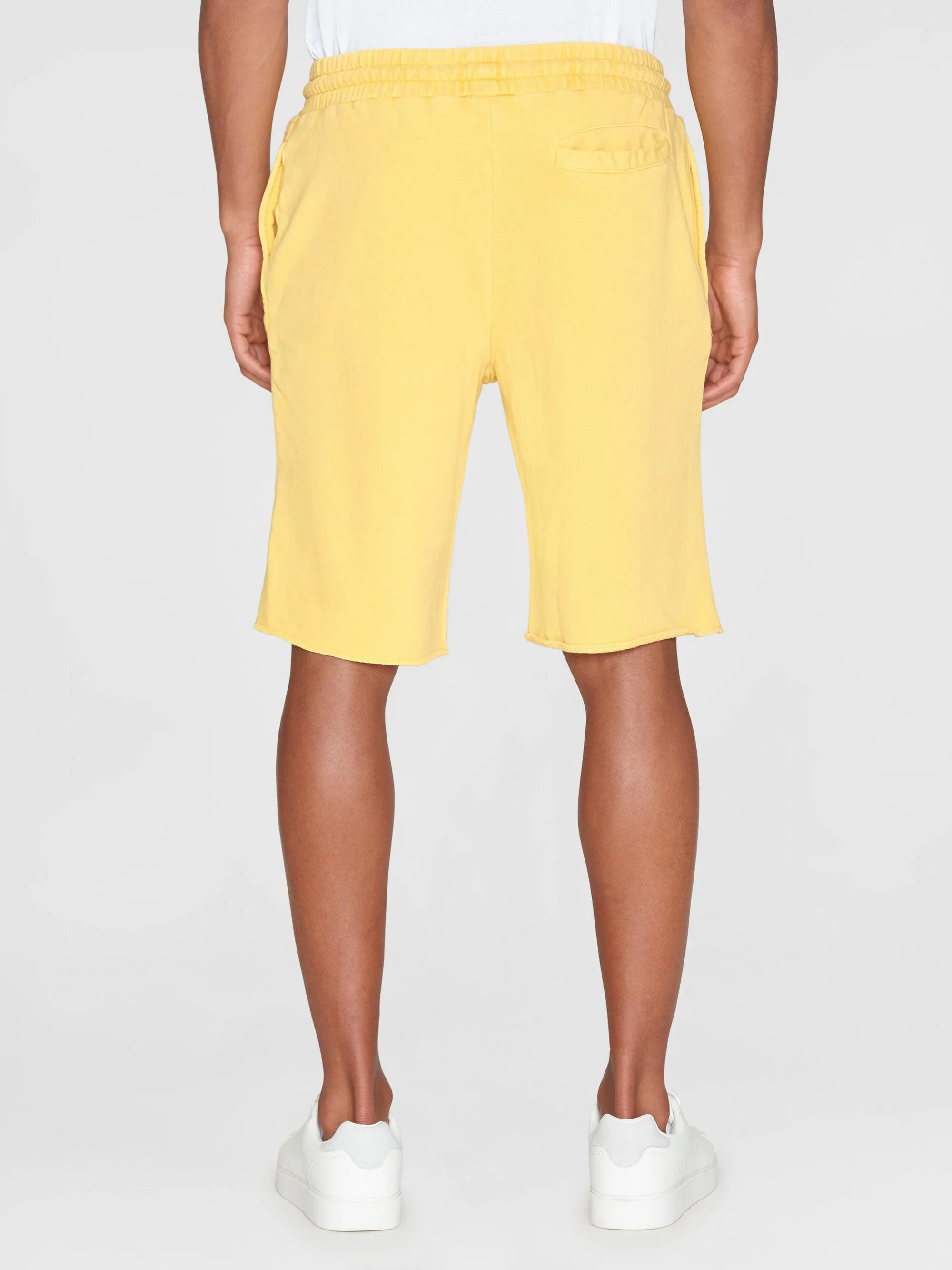 BIRCH sweat shorts - GOTS/Vegan - Misted Yellow