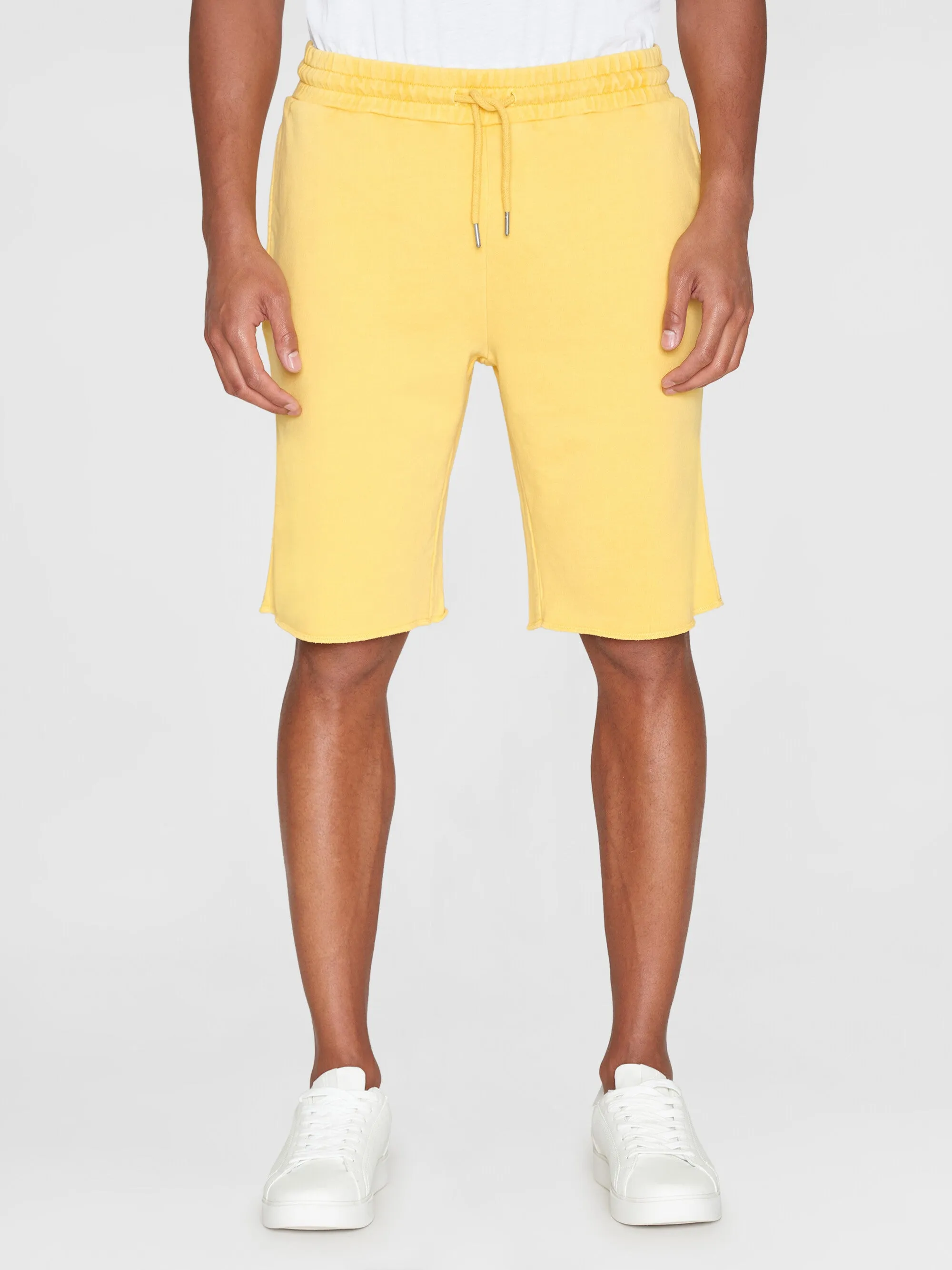 BIRCH sweat shorts - GOTS/Vegan - Misted Yellow