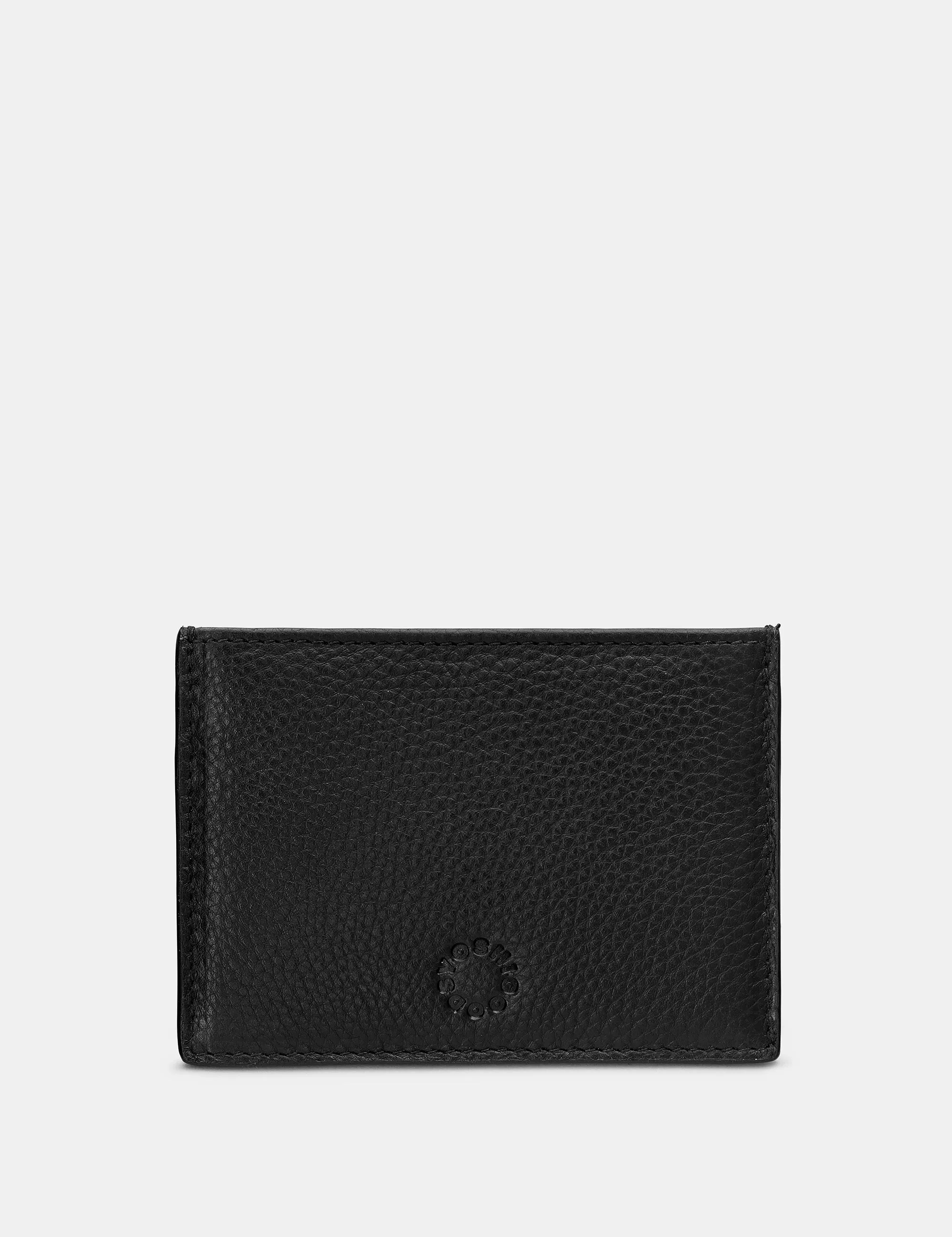 Black And Blue Leather Academy Card Holder