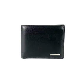 Black Bi-Fold Wallet