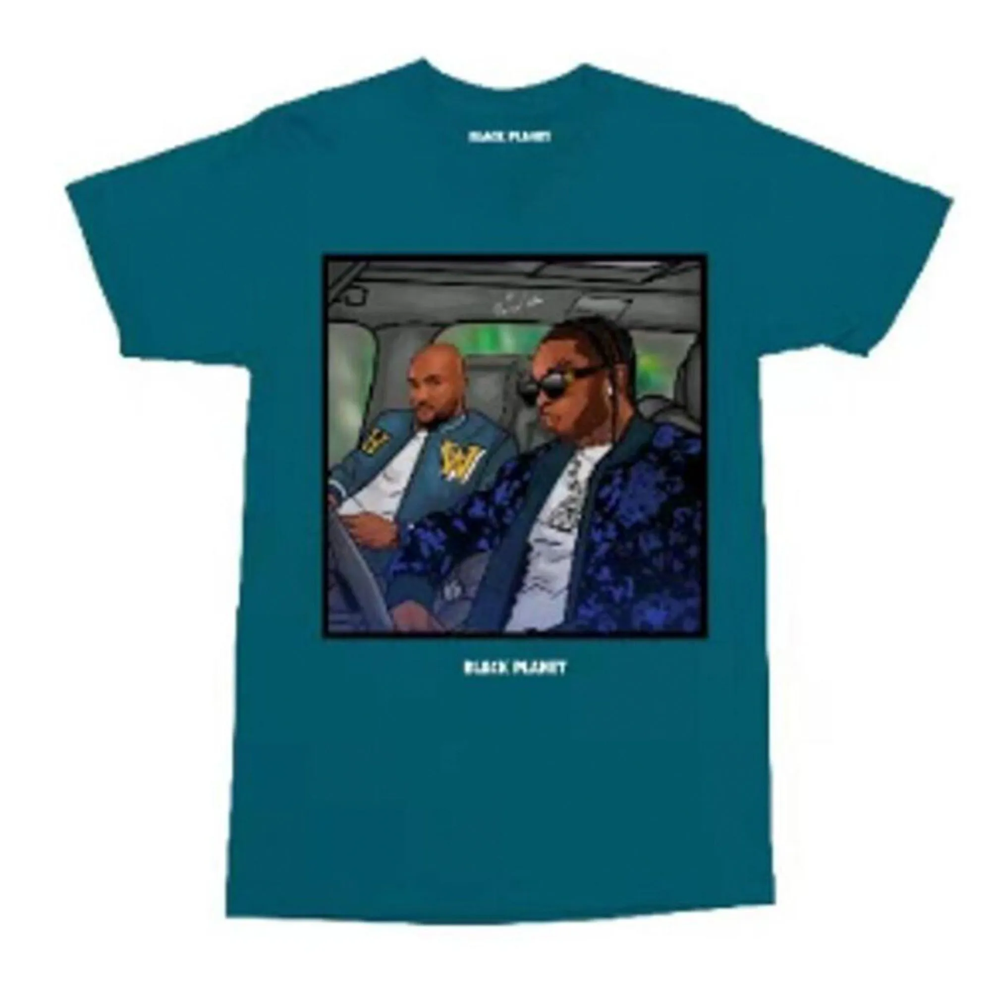 Black Planet Men POP VIRGIL Tee (Teal)