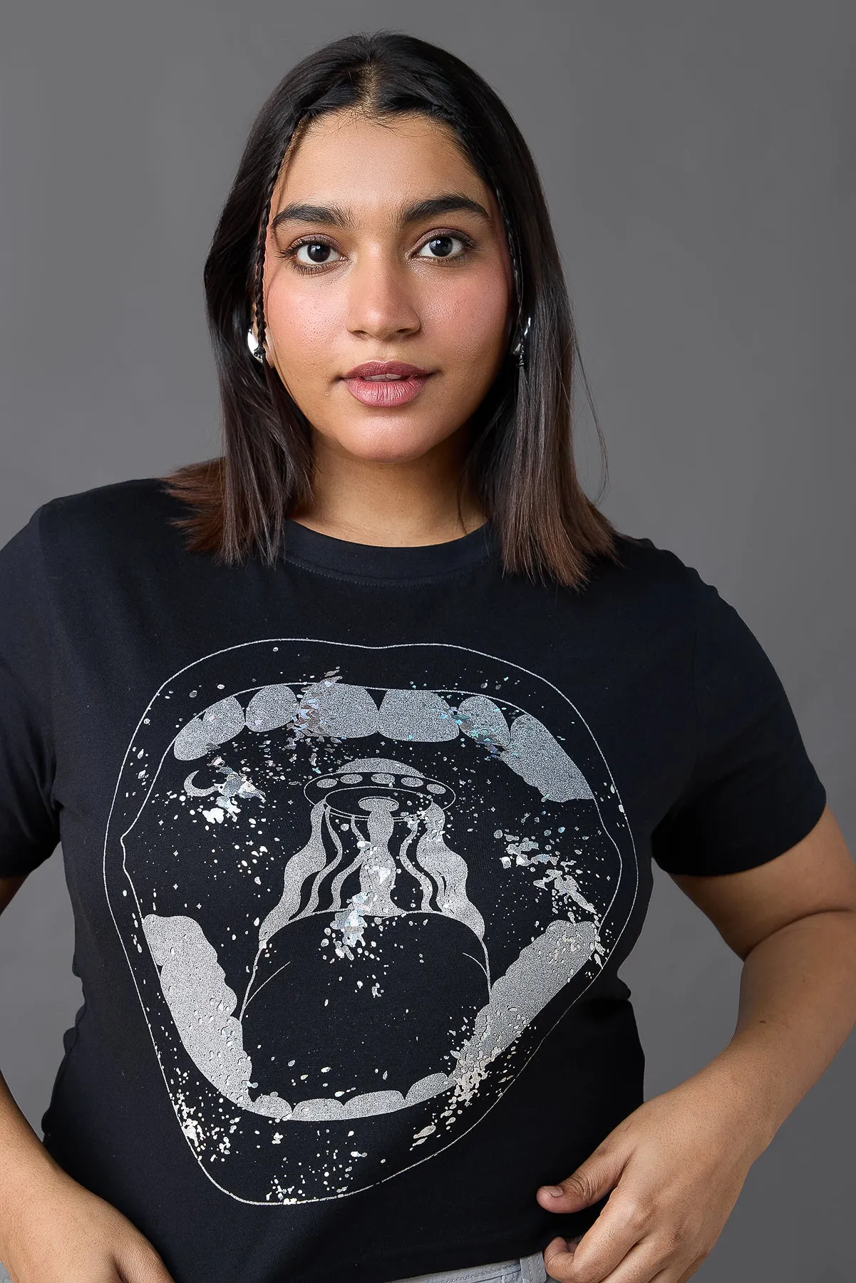 Black Spacey Women's T-Shirt