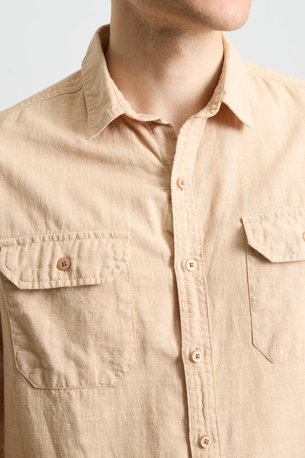 Blaze Sand Solid Men's Shirt