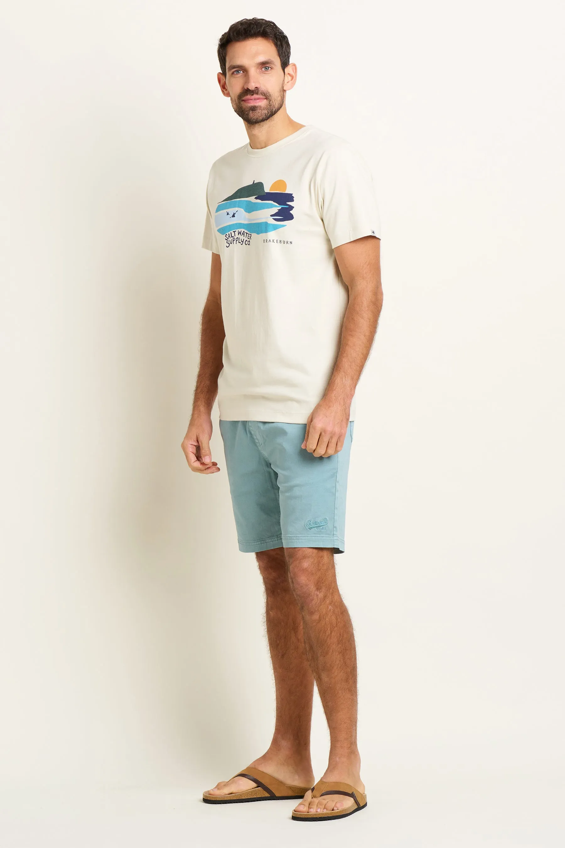 Blue Drawcord Short