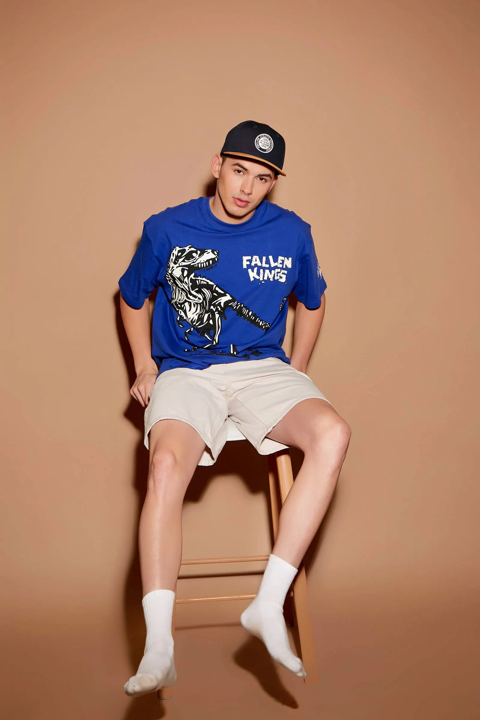 Blue Fallen Kings Oversized T-shirt