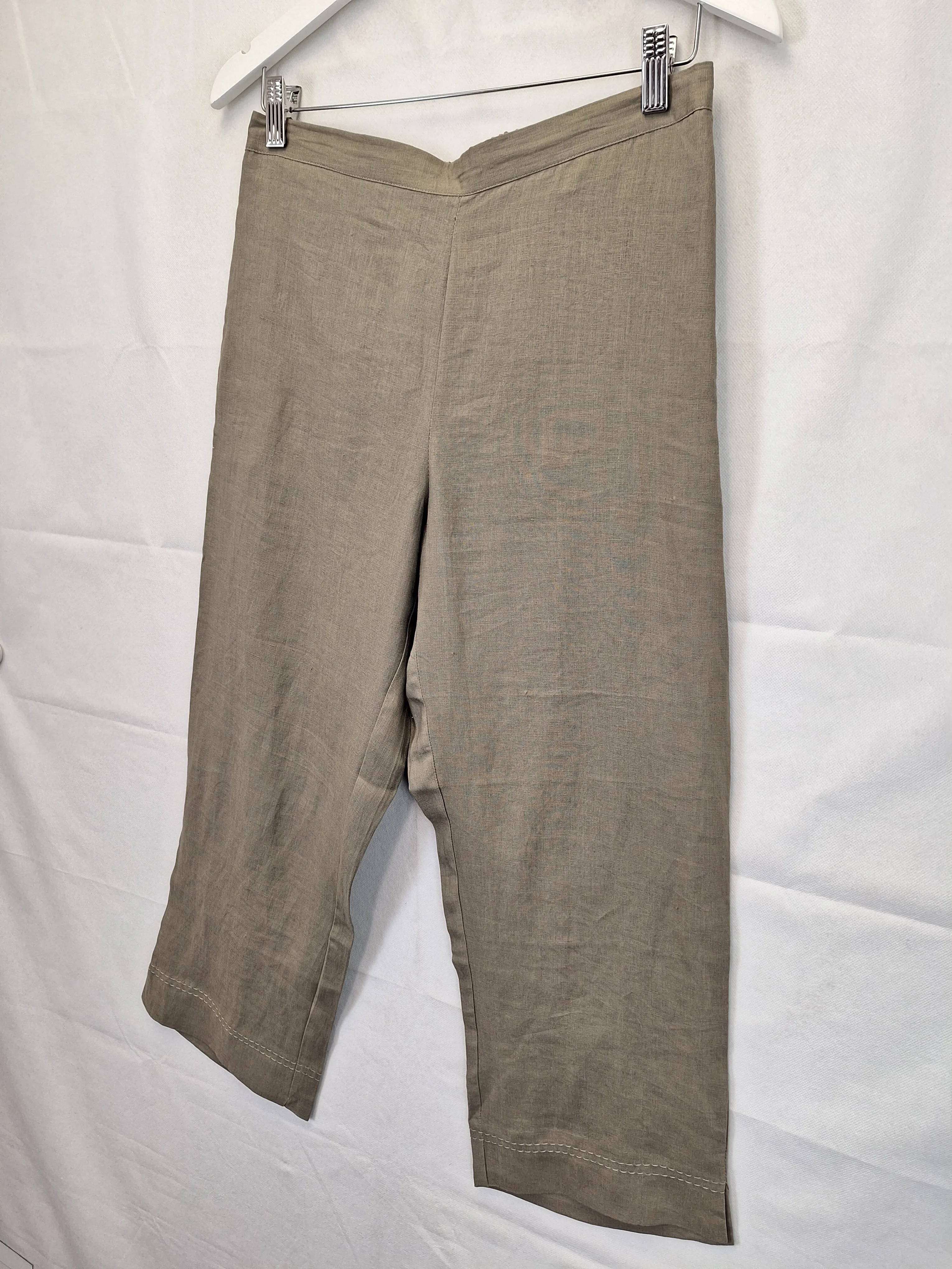 Blue Illusin Barley 3/4 Pants Size S