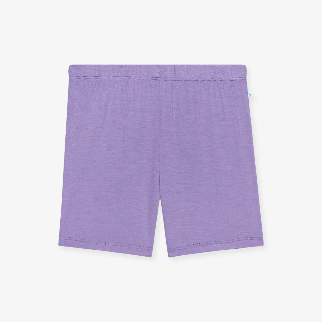 Bonny Purple Bike Shorts