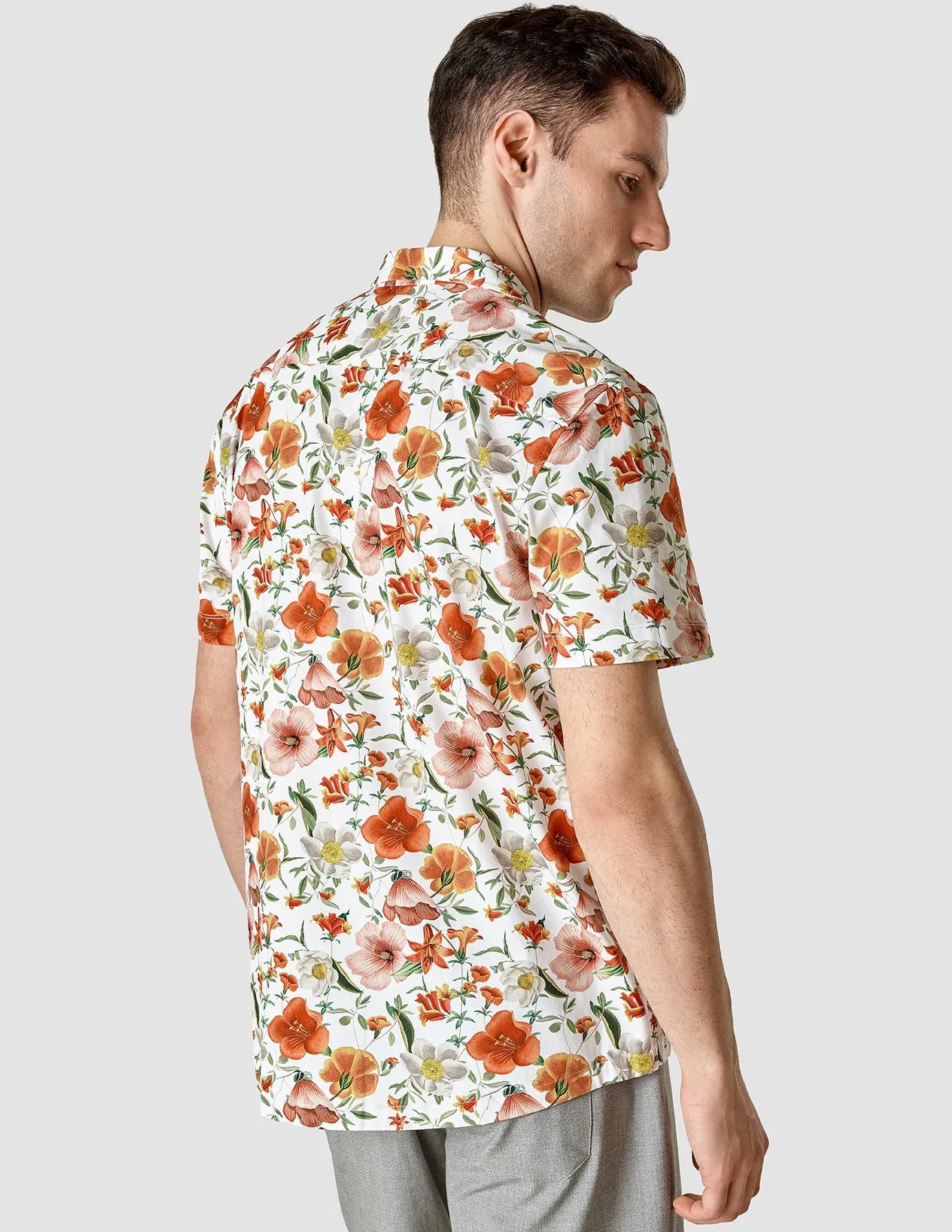 Bowling Short Sleeve Shirt Botanical