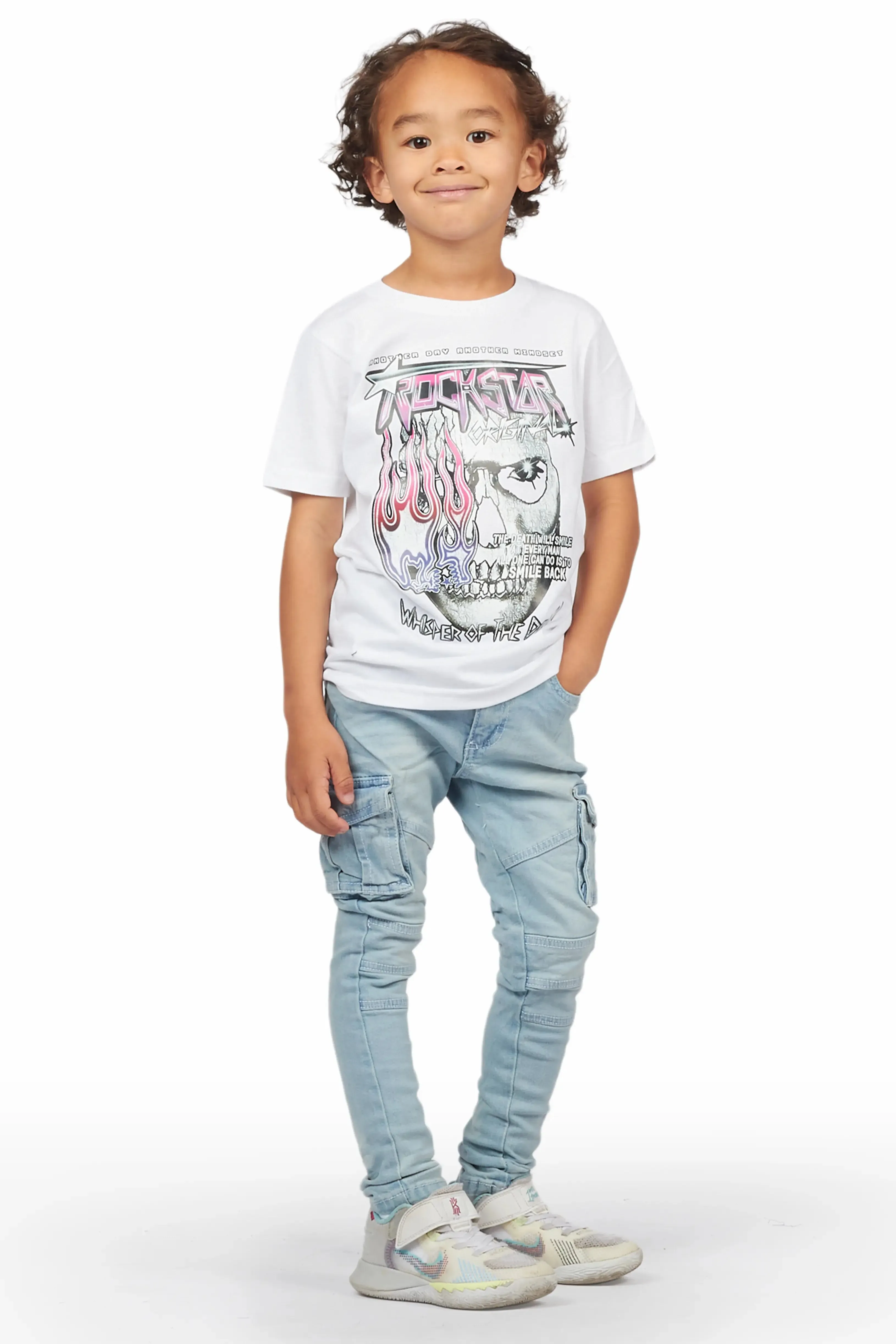 Boys Cache T-Shirt/Cargo Skinny Jean Set