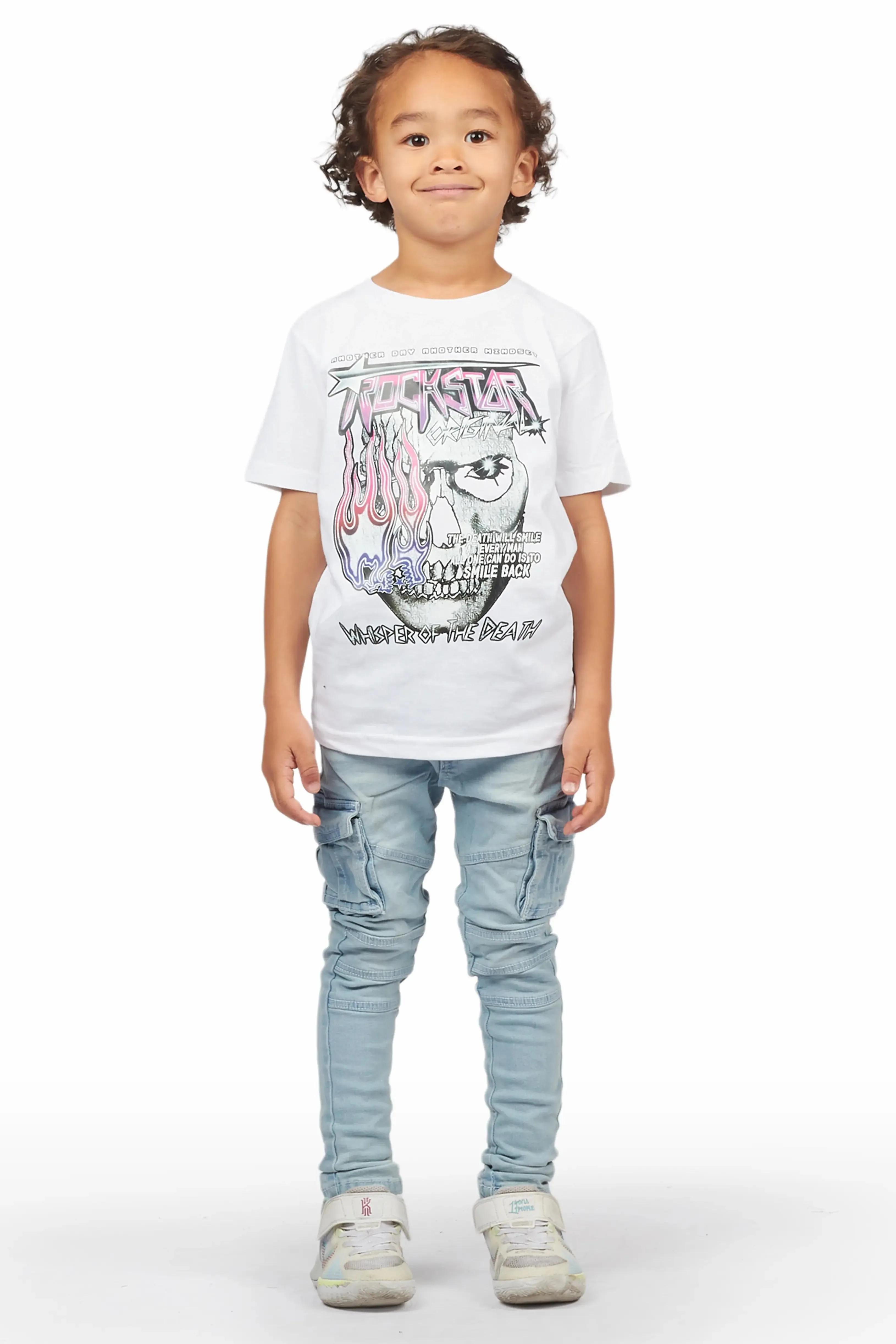 Boys Cache T-Shirt/Cargo Skinny Jean Set