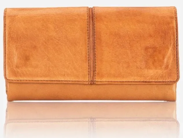 Brando Seymour Hepburn Flap Purse | Tan