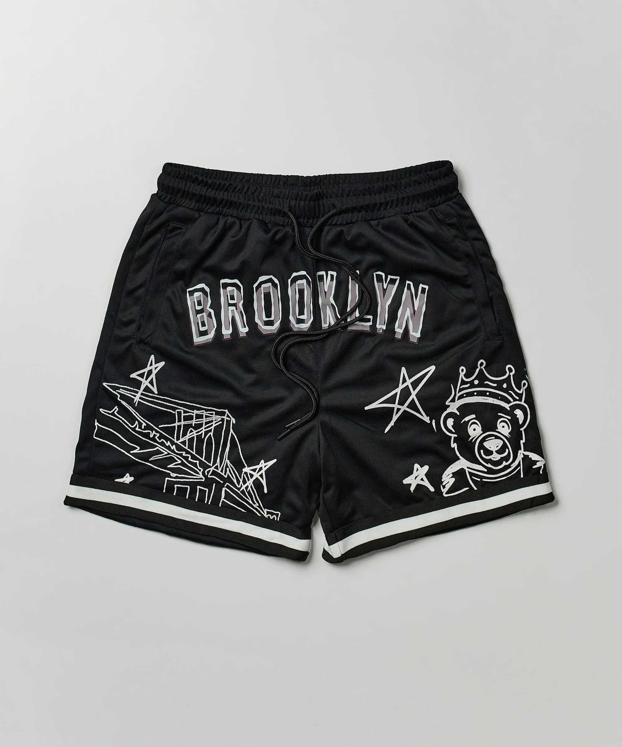 Brooklyn Mesh Shorts - Black