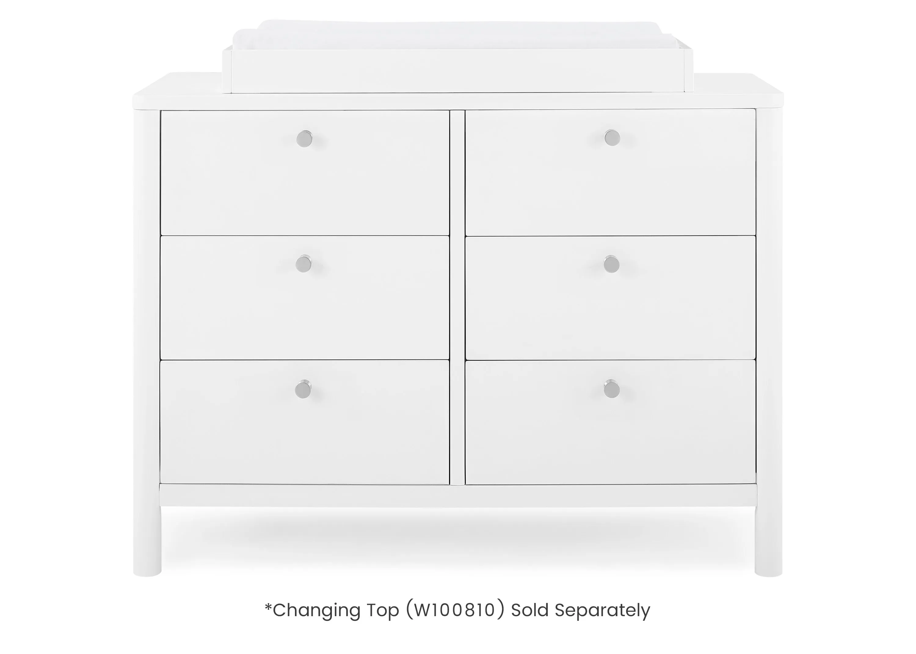 Brooks 6 Drawer Dresser with Interlocking Drawers