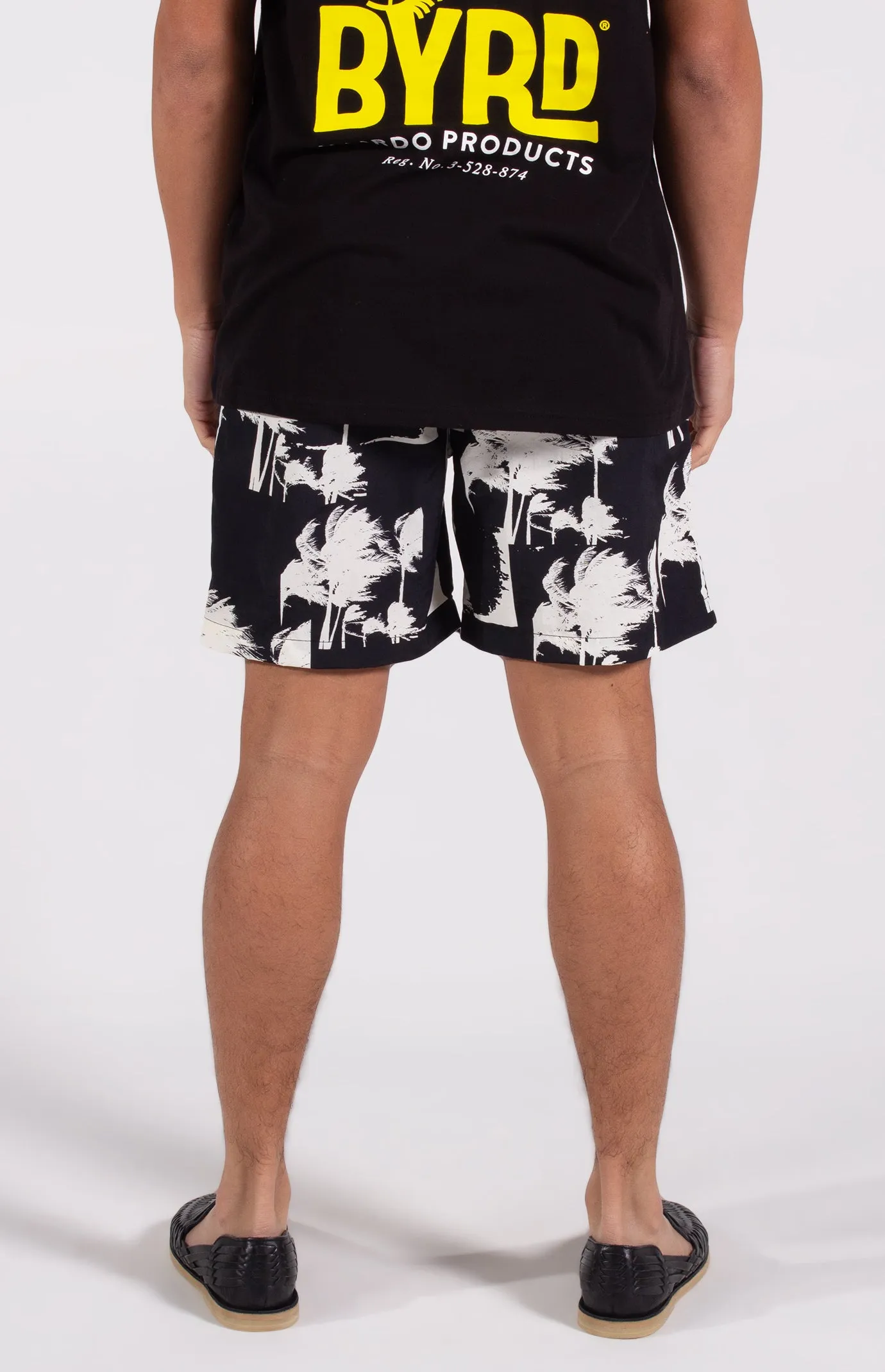 Byrd Hurricane Palm Short | Black