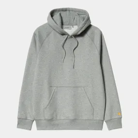 Carhartt Chase Hooded Sweatshirt Grey Heather / Gold