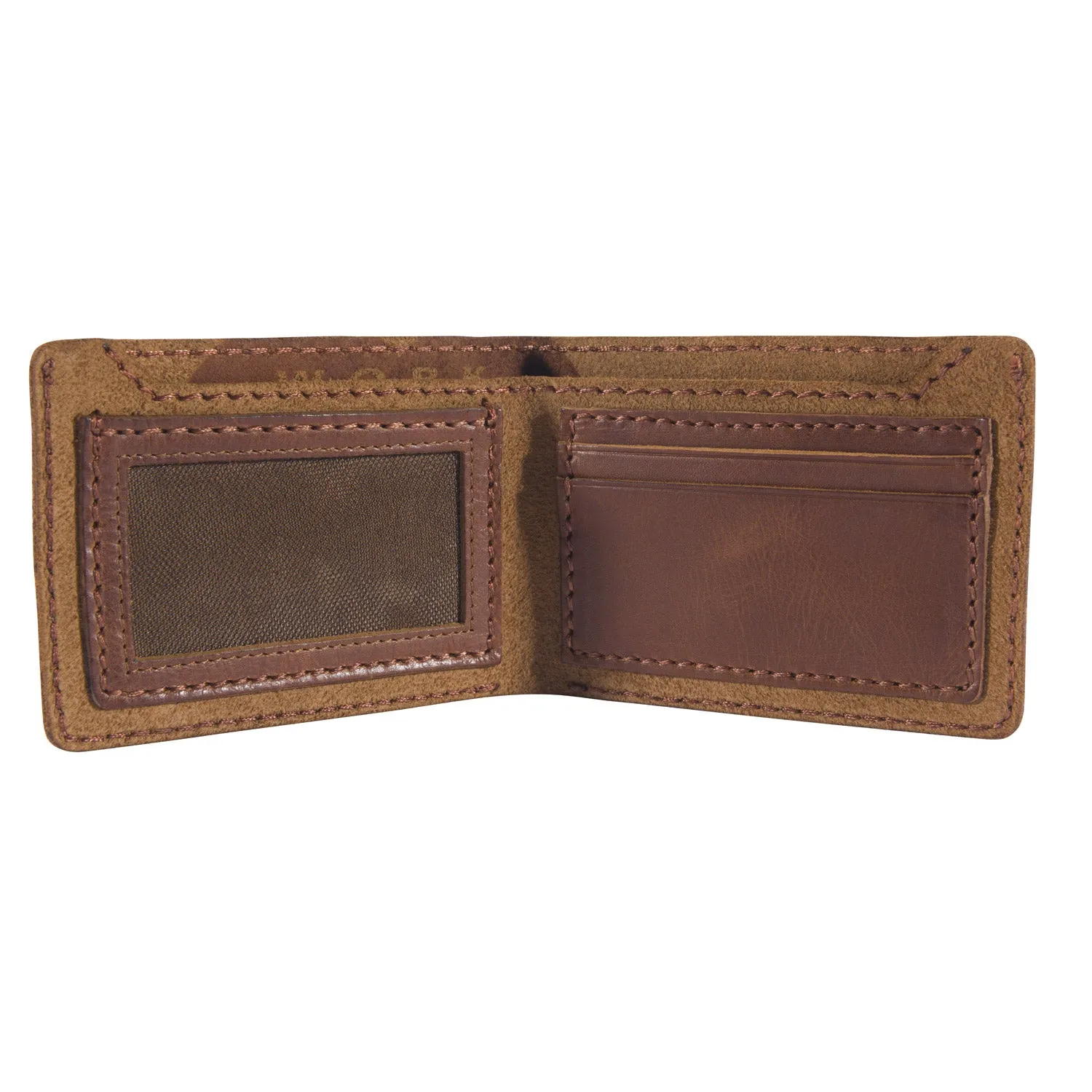 Carhartt Men's Patina Leather Bifold Wallet