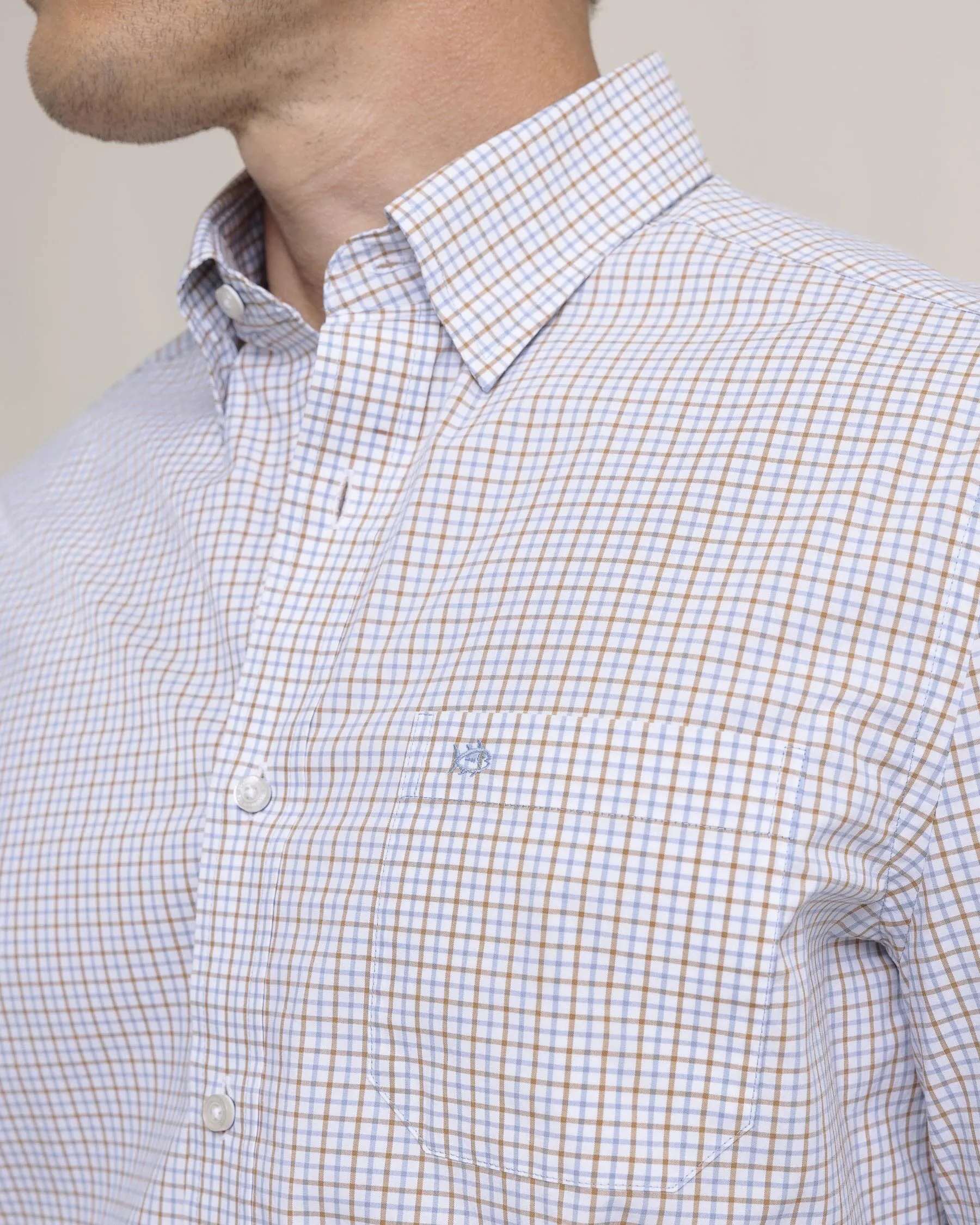 Charleston Summerton Plaid Sport Shirt