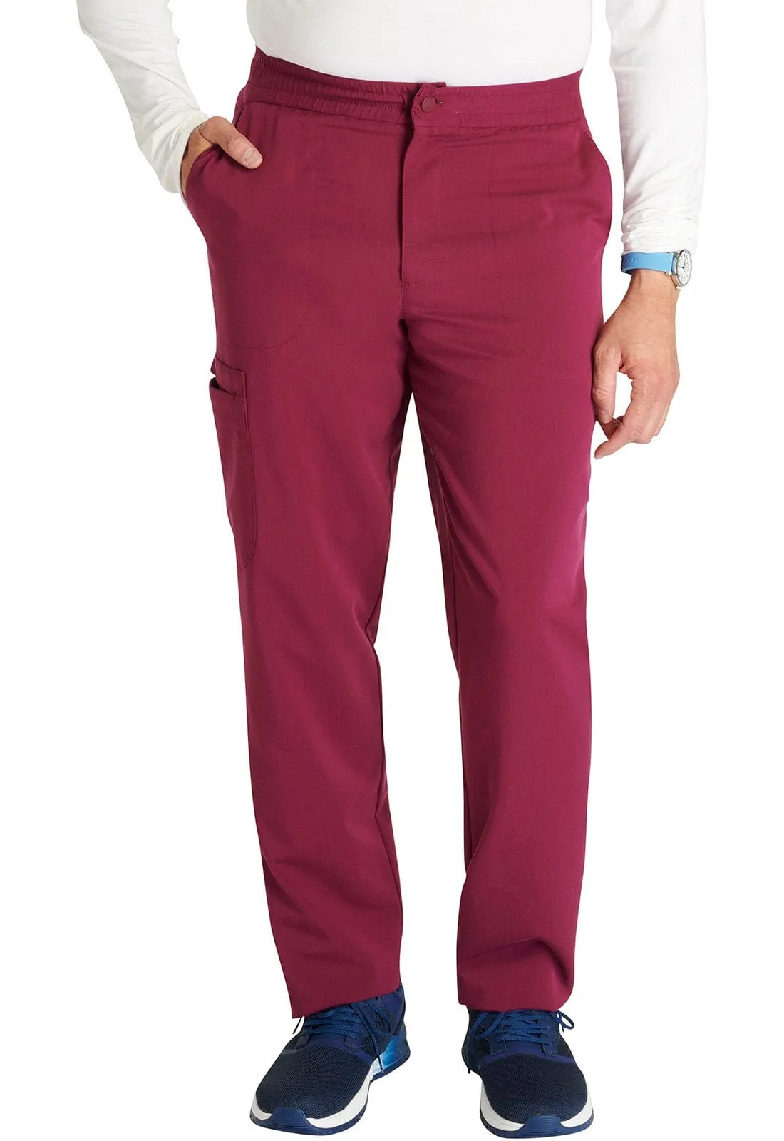 Cherokee Atmos Tall Men's Tapered Leg Scrub Pant CK131AT