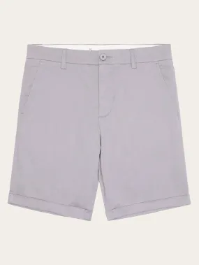 CHUCK regular chino poplin shorts - Alloy