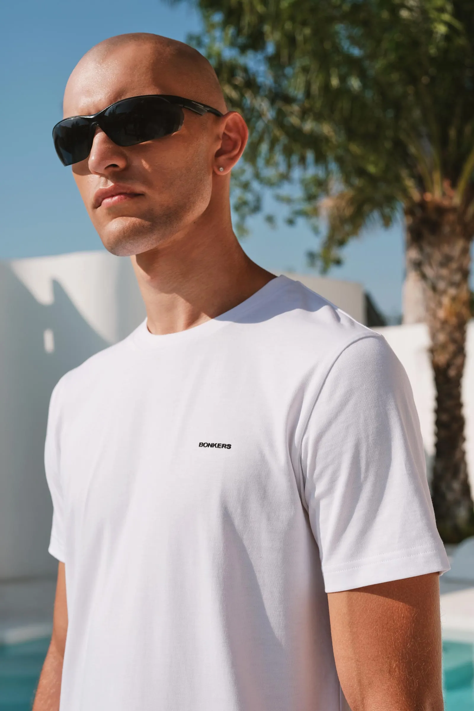 Classic White 100% Supima Cotton Relaxed Fit T-shirt