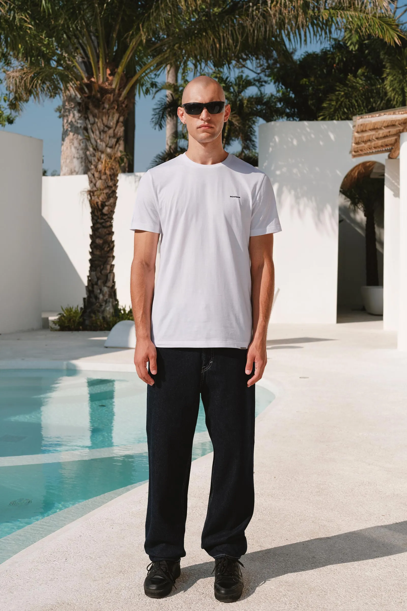 Classic White 100% Supima Cotton Relaxed Fit T-shirt