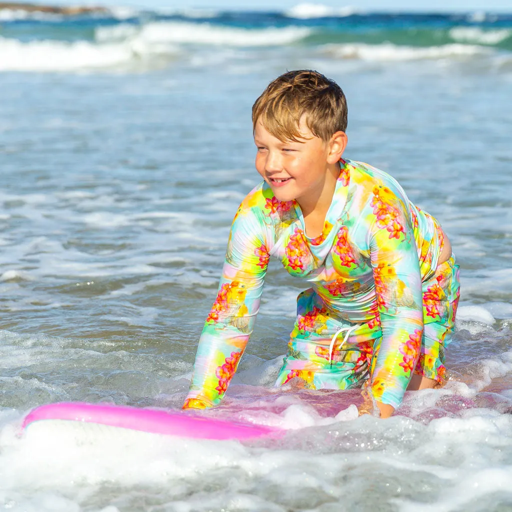 Cockatiel Kids' Boardshorts