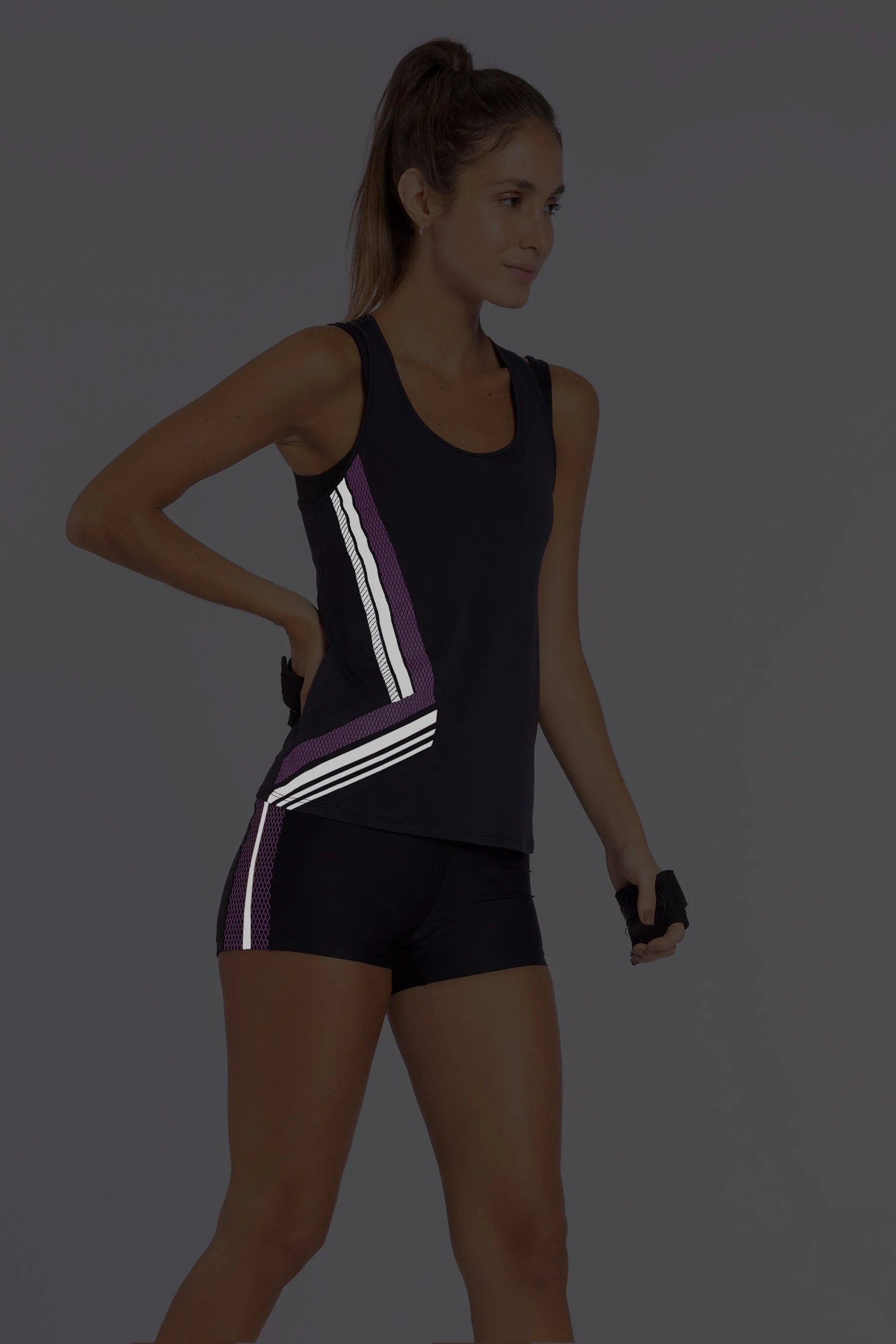 Color Reflex Cross Tank