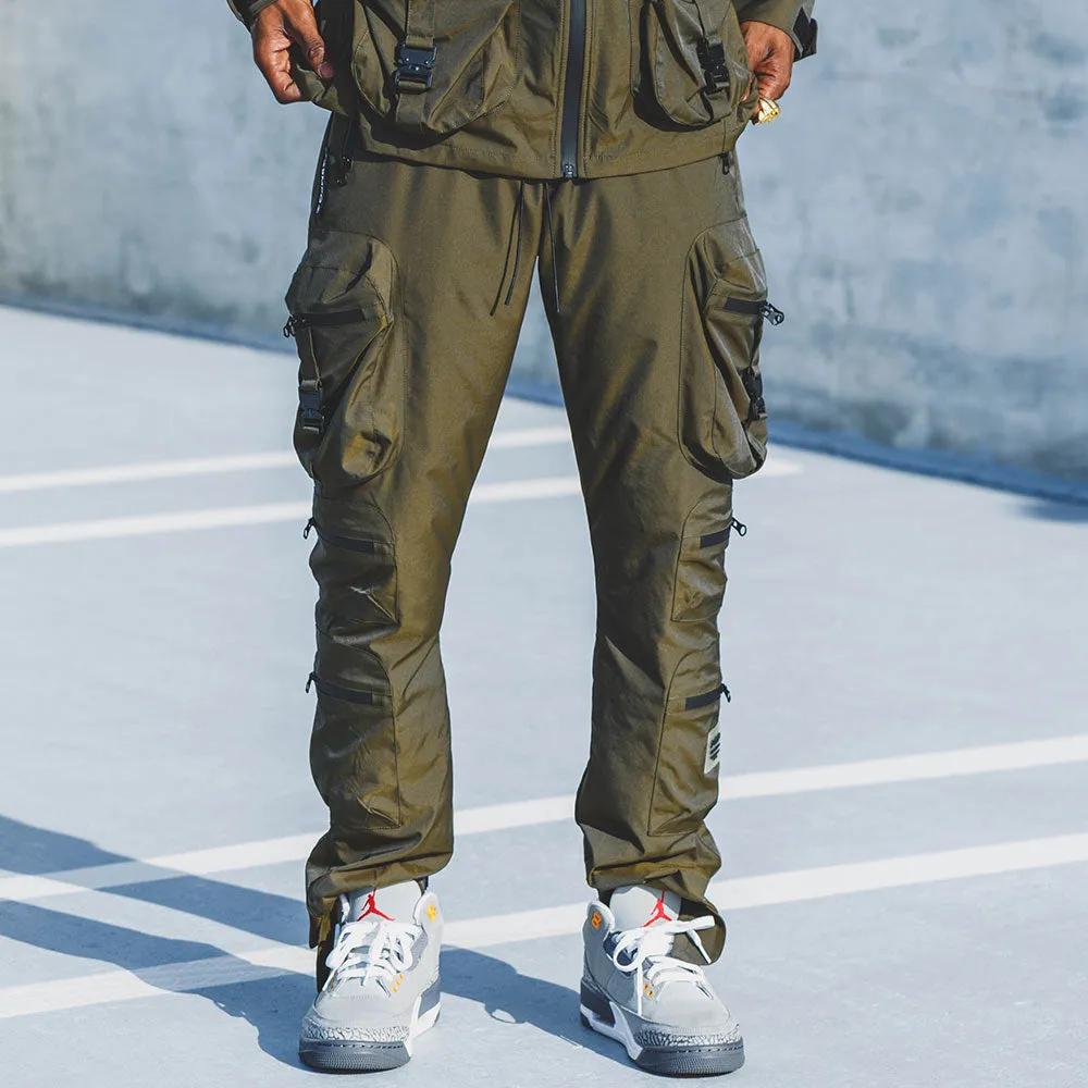 Combat Nylon Pant Iridescent Golden Army