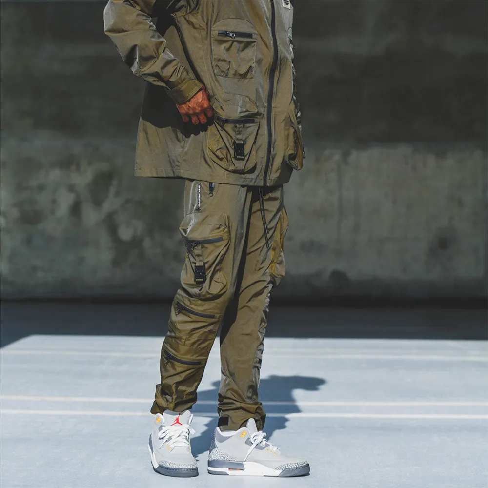 Combat Nylon Pant Iridescent Golden Army