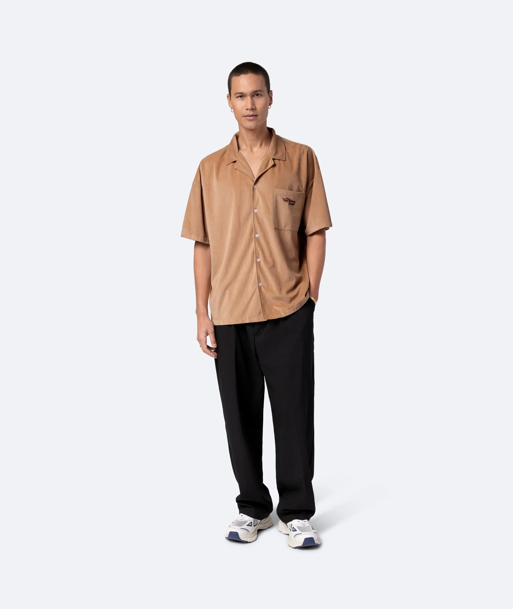 Corduroy Shirt - Camel