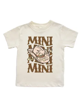 Cowgirl Mini Kids Shirt - Natural