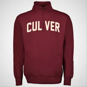 Culver Fundamental Fleece 1/4 Zip - Maroon