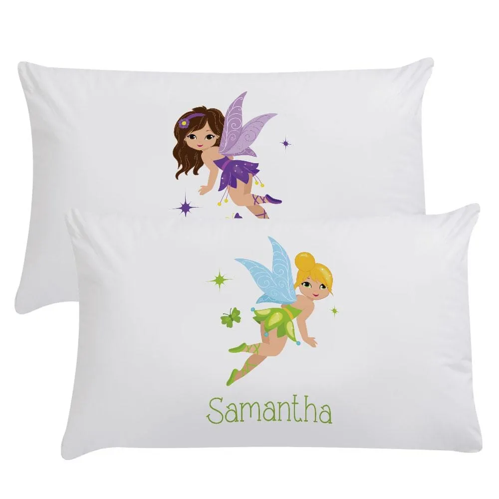 Customized Fairy Sleeping Pillowcase | Custom Pillow for Kids