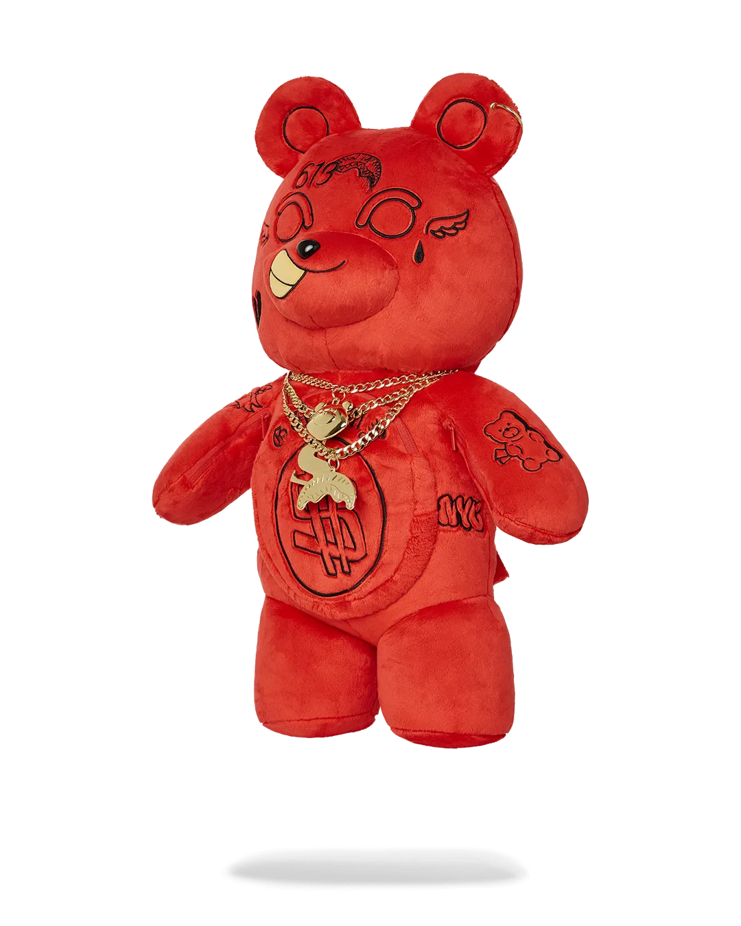 DIABLO PLUSH TEDDYBEAR BACKPACK