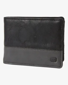 Dimension Faux Leather Bi-Fold Wallet