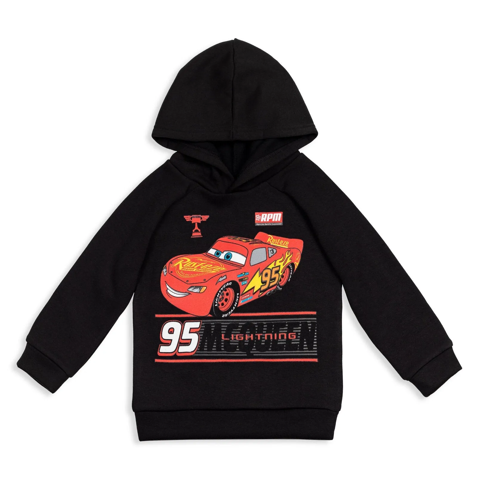 Disney Cars Lightning McQueen Fleece Pullover Hoodie and Pants Outfit Set