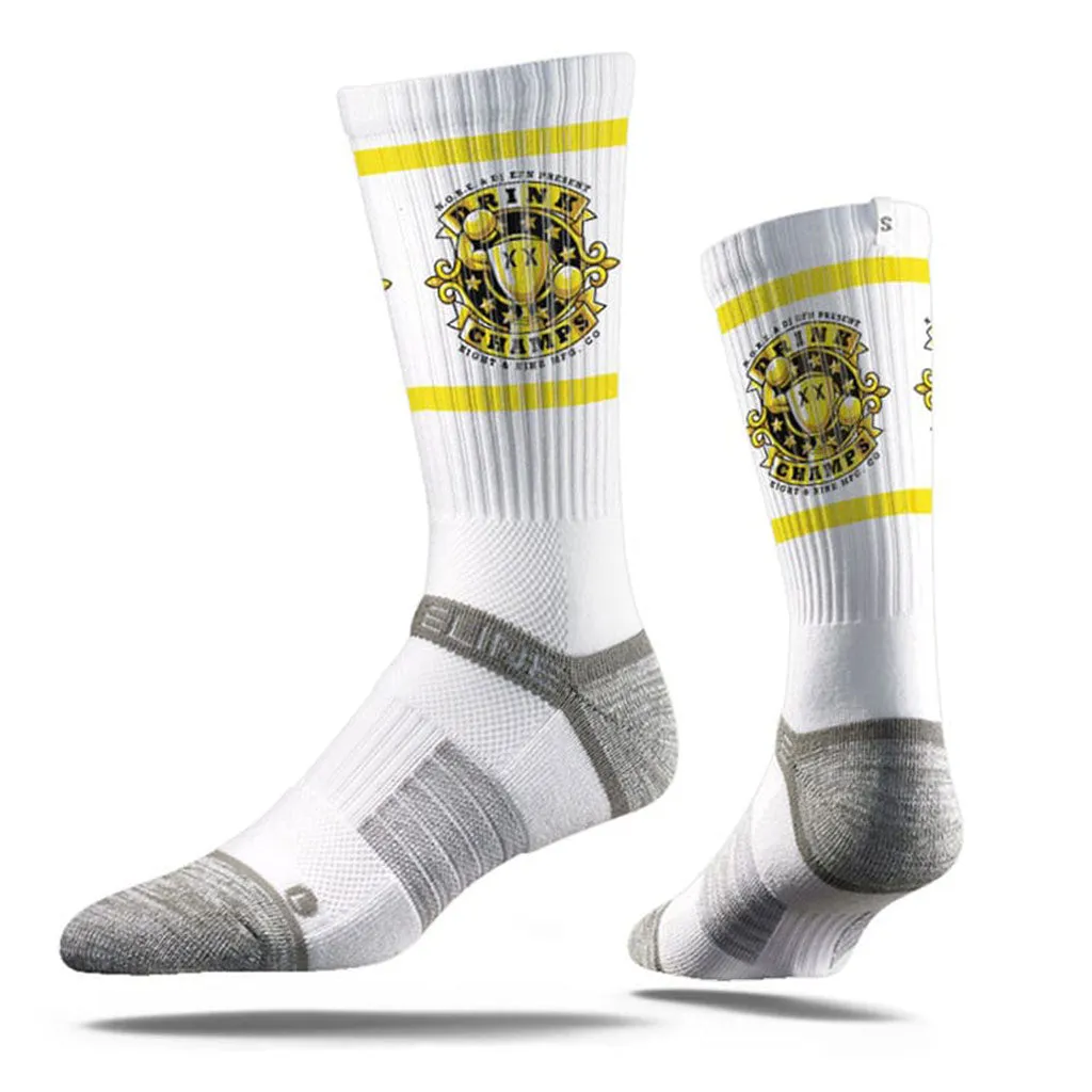 Drink Champs Socks White OG